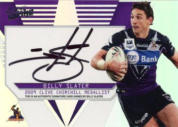 2011 NRL Strike - Medalist Signature #MS1 Billy Slater Front